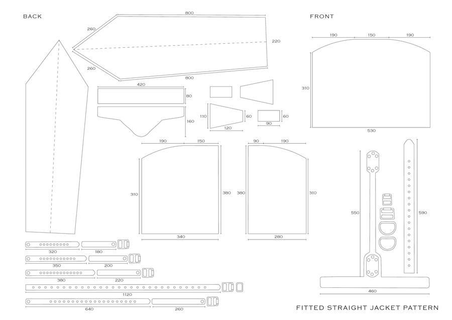 Fitted Straight Jacket Pattern