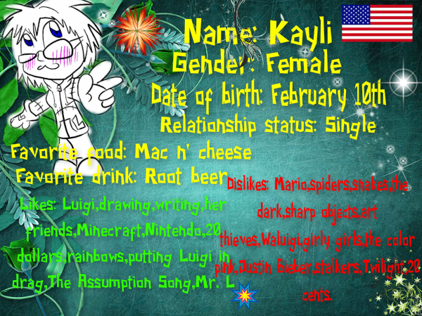 Kayli (Thatnerdyluigichick) biography