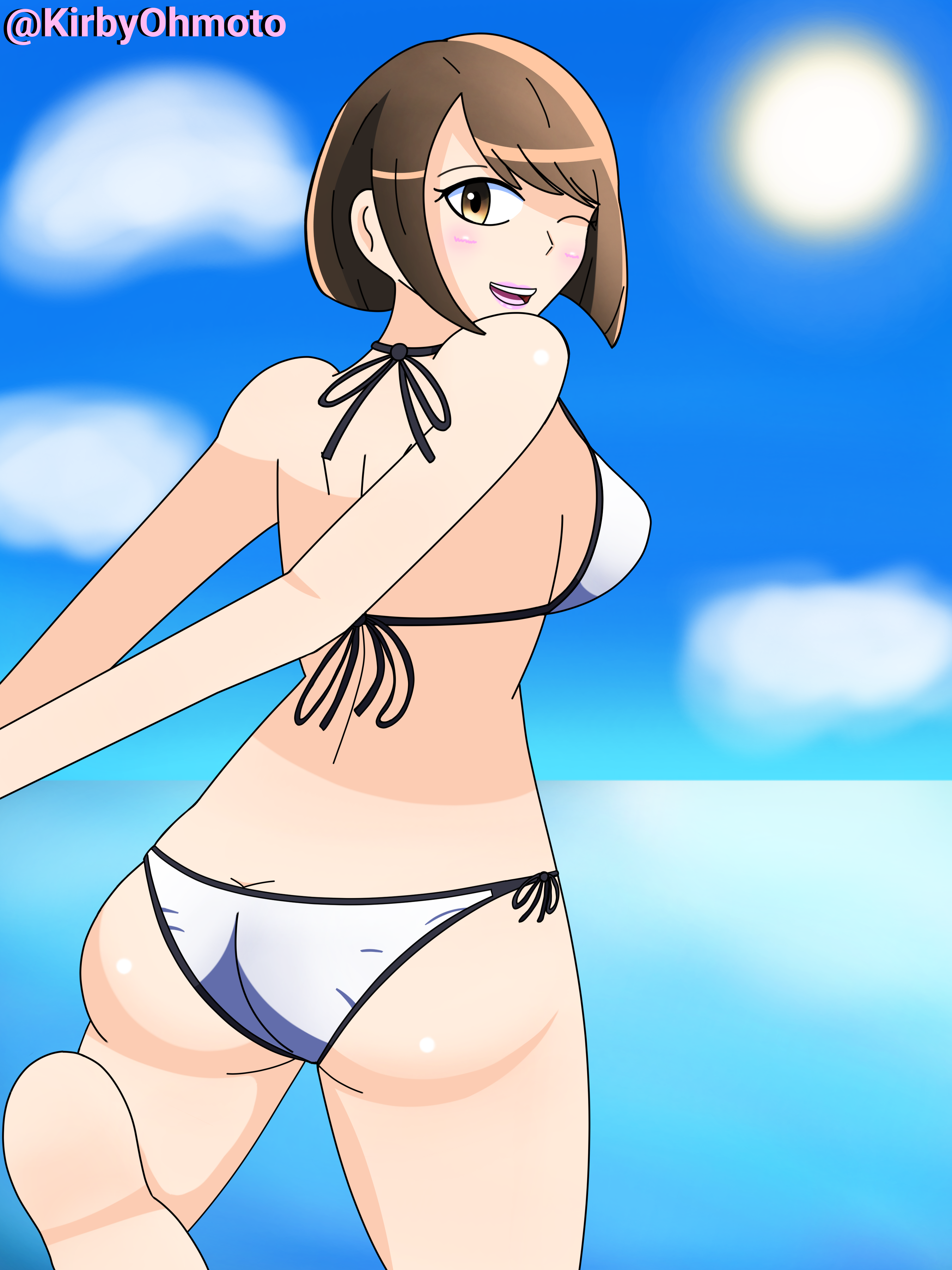 Art 284 Saeko In Her Bikini