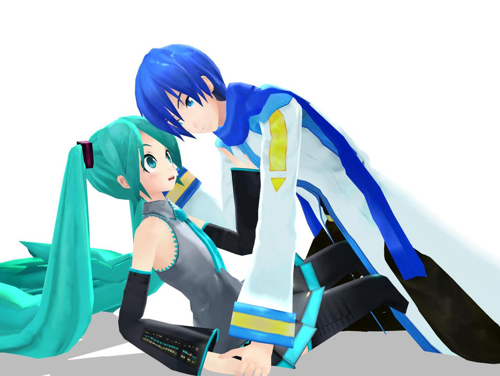 MMD Miku x Kaito