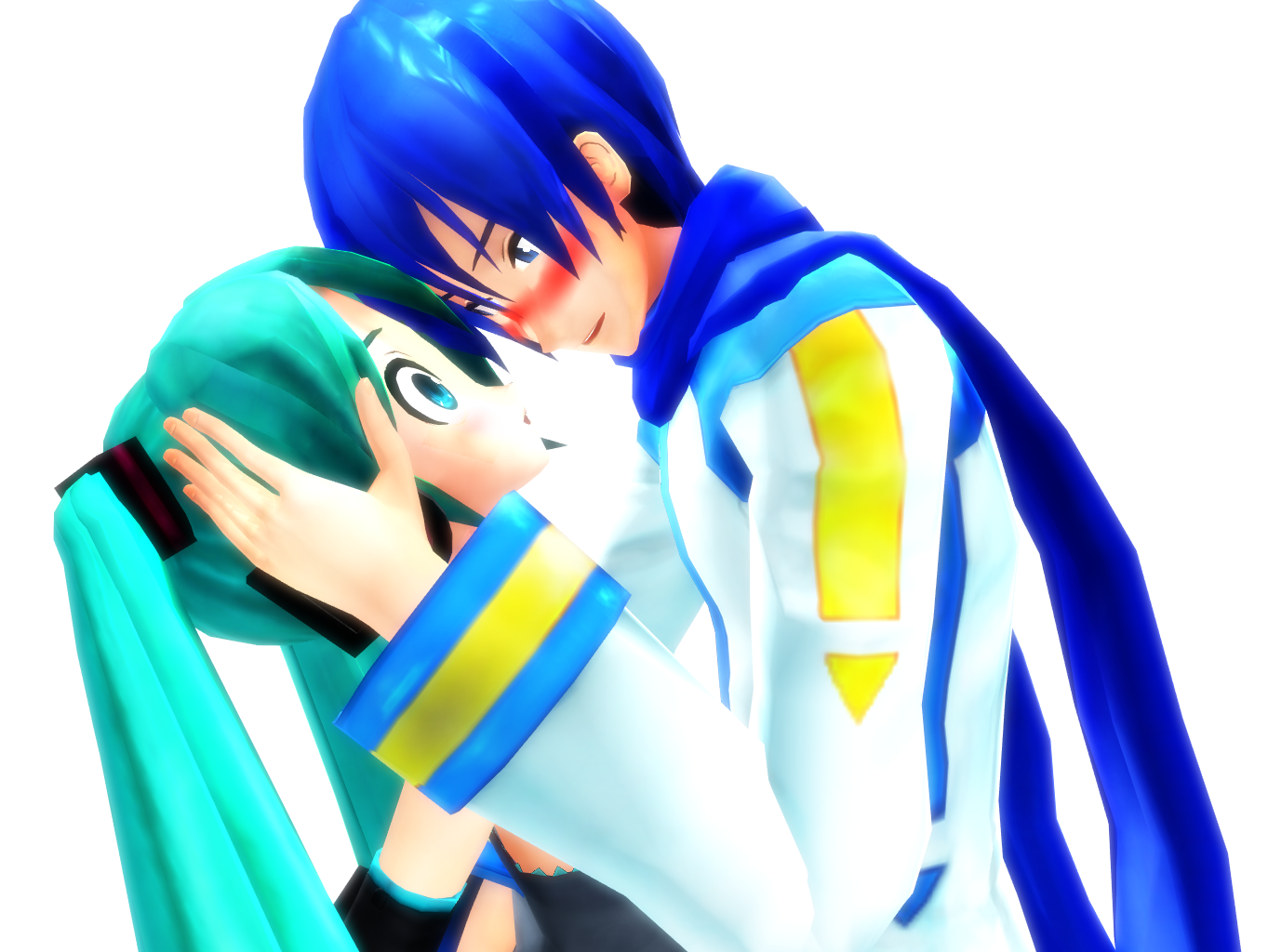 mmd miku x kaito by mrxumxum on deviantart.