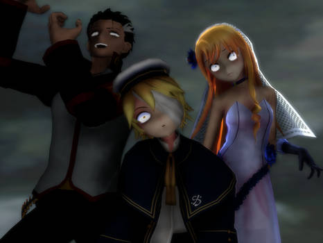 [MMD] The Vocaloid Monsters from PowerFX