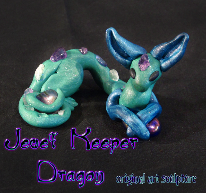 Jewel Keeper Dragon Sculpture