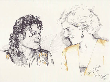 MJ and Lady Di