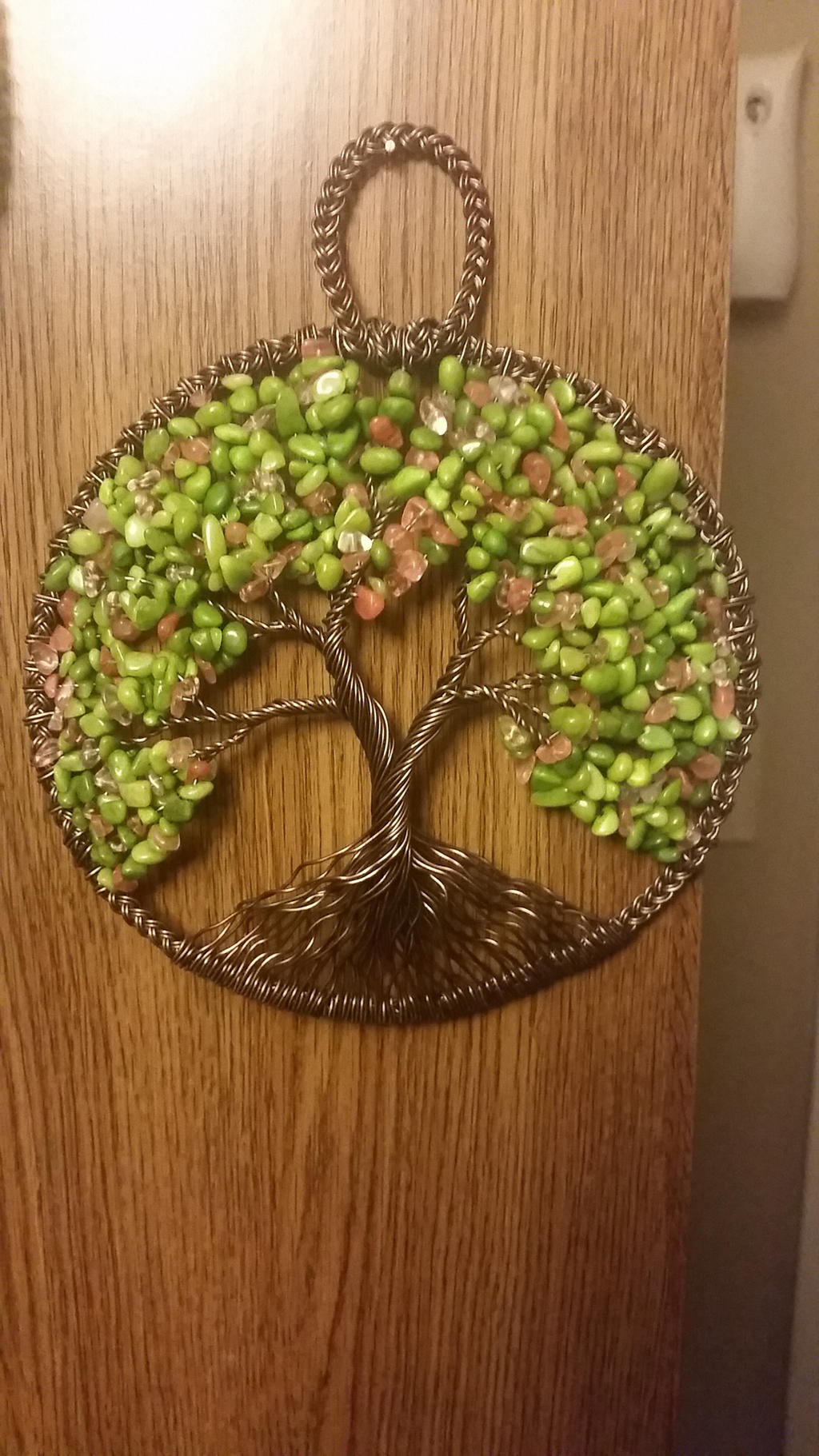 Flowering tree wall hanging