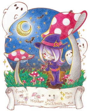 Gathering Ingredients by yuukiartda Gathering Ingredients by yuukiartda