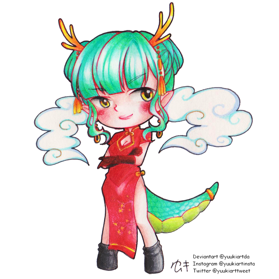 Dragon Lady by yuukiartda
