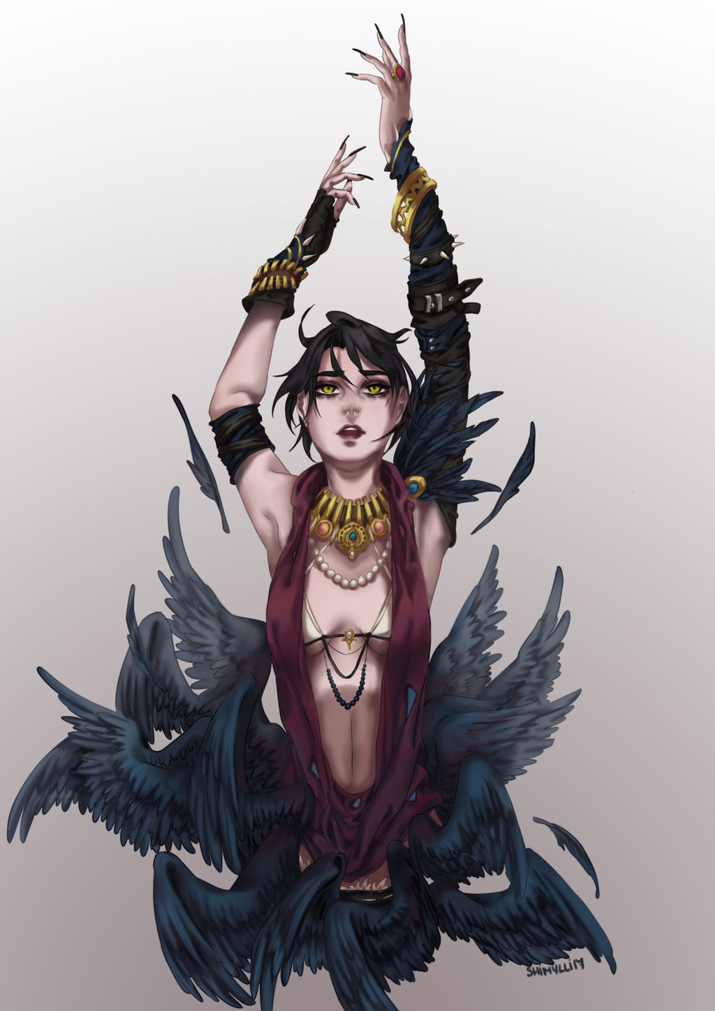 Morrigan and Crow