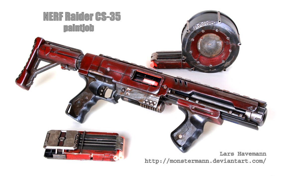 Mod: Nerf Raider CS-35 by on DeviantArt