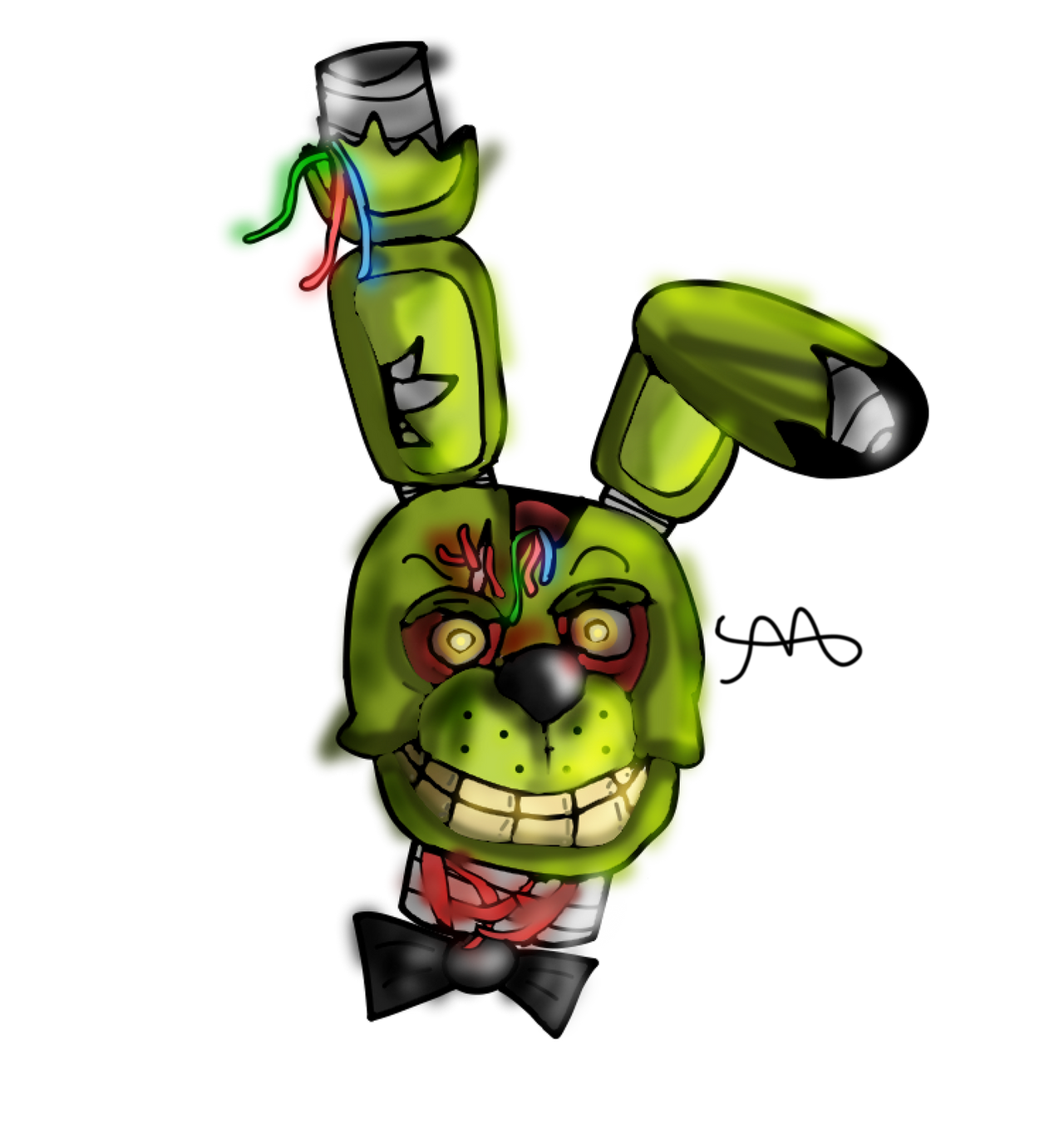 Springtap Art Springtrap by MatildaManent456 on DeviantArt