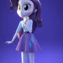 Rarity 'Glamorous' (EQG Blender)