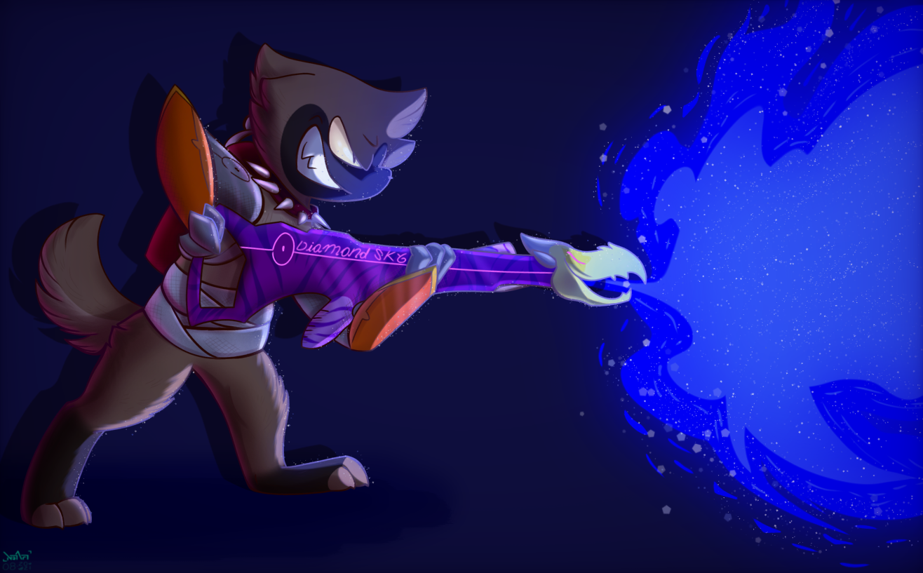 Blue Embers