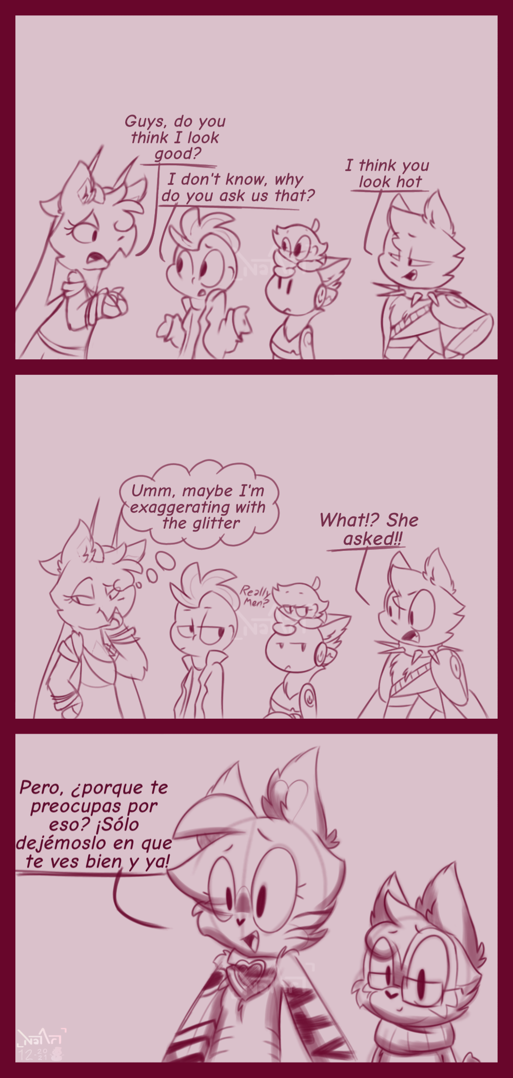 The Orange Dress (MiniComic)