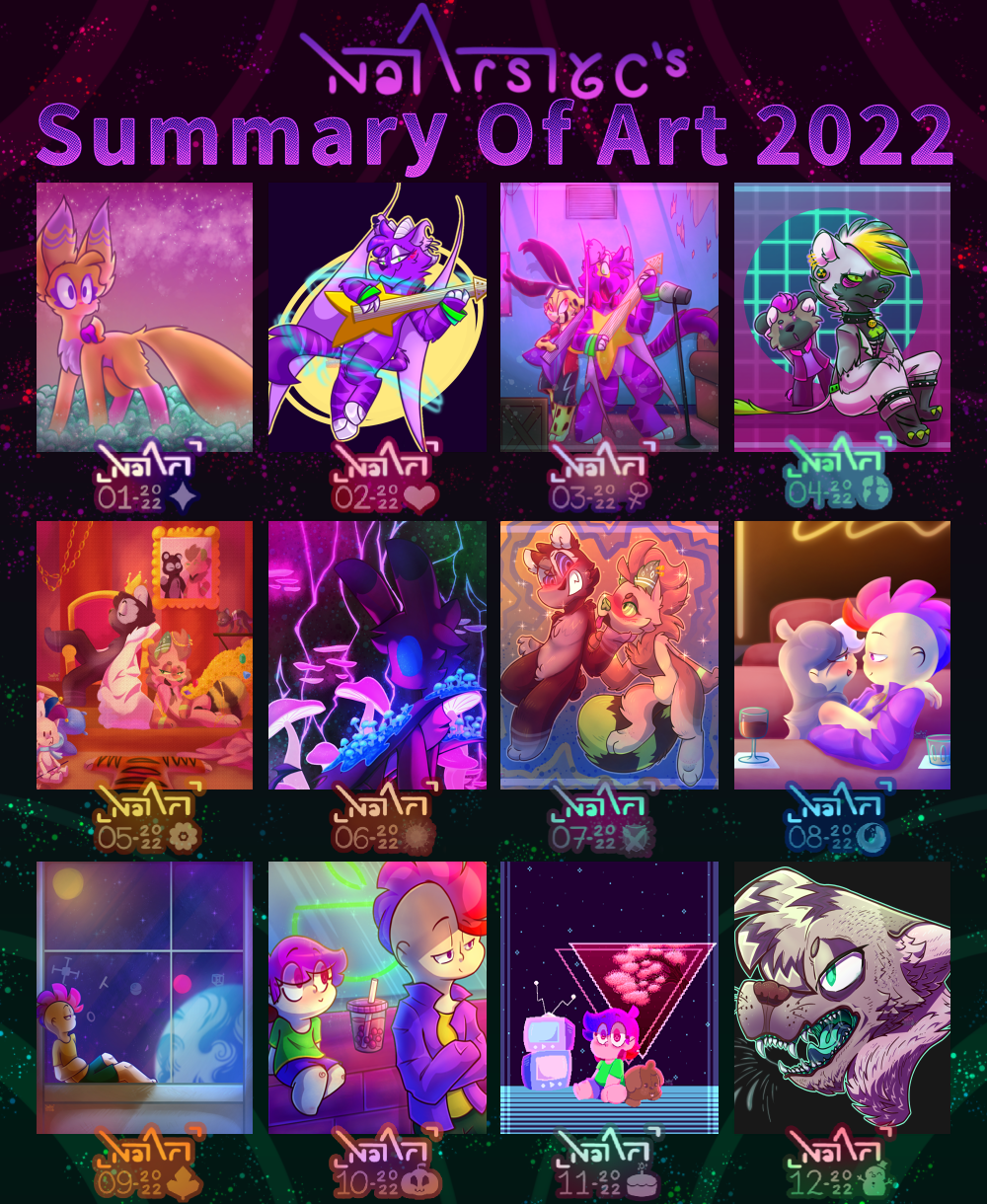 NatArstyc's Summary Of Art 2022