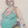 Lara Croft pregnant