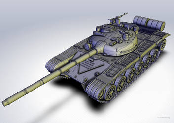 T-72 Scale model