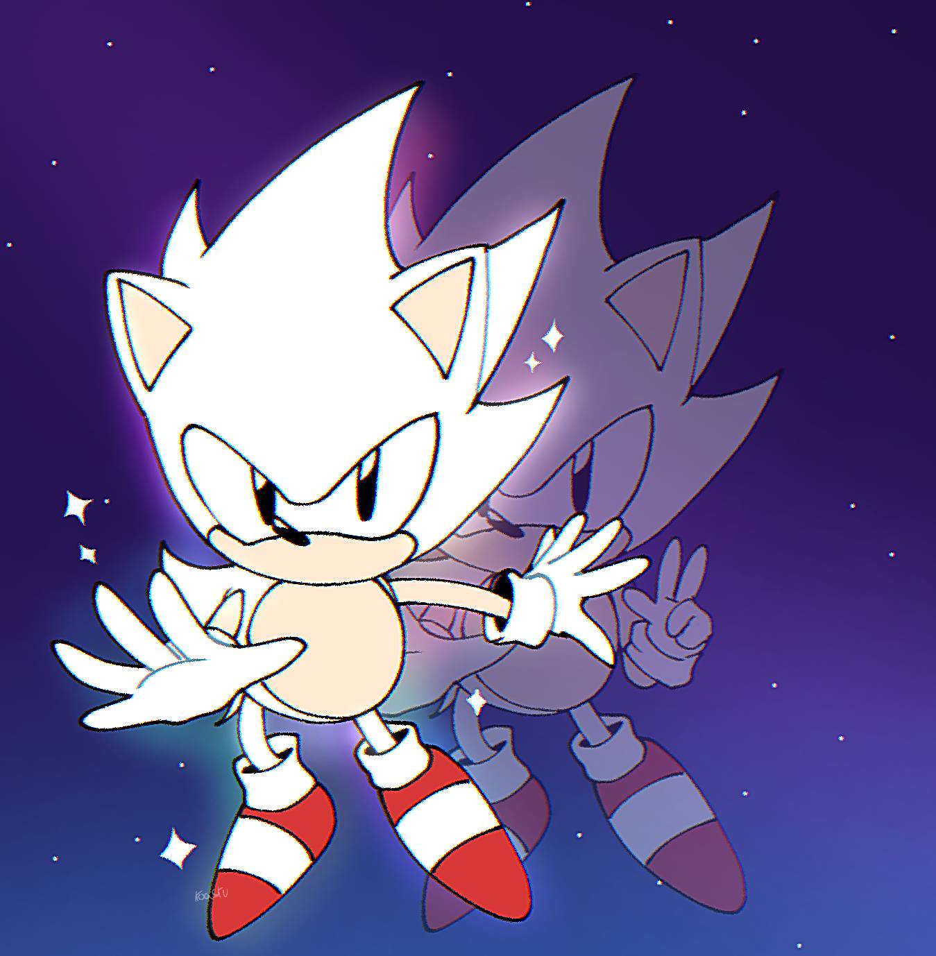 cbotakuarts on X: @OnTheDownLoTho Some recent Hyper Sonic artwork