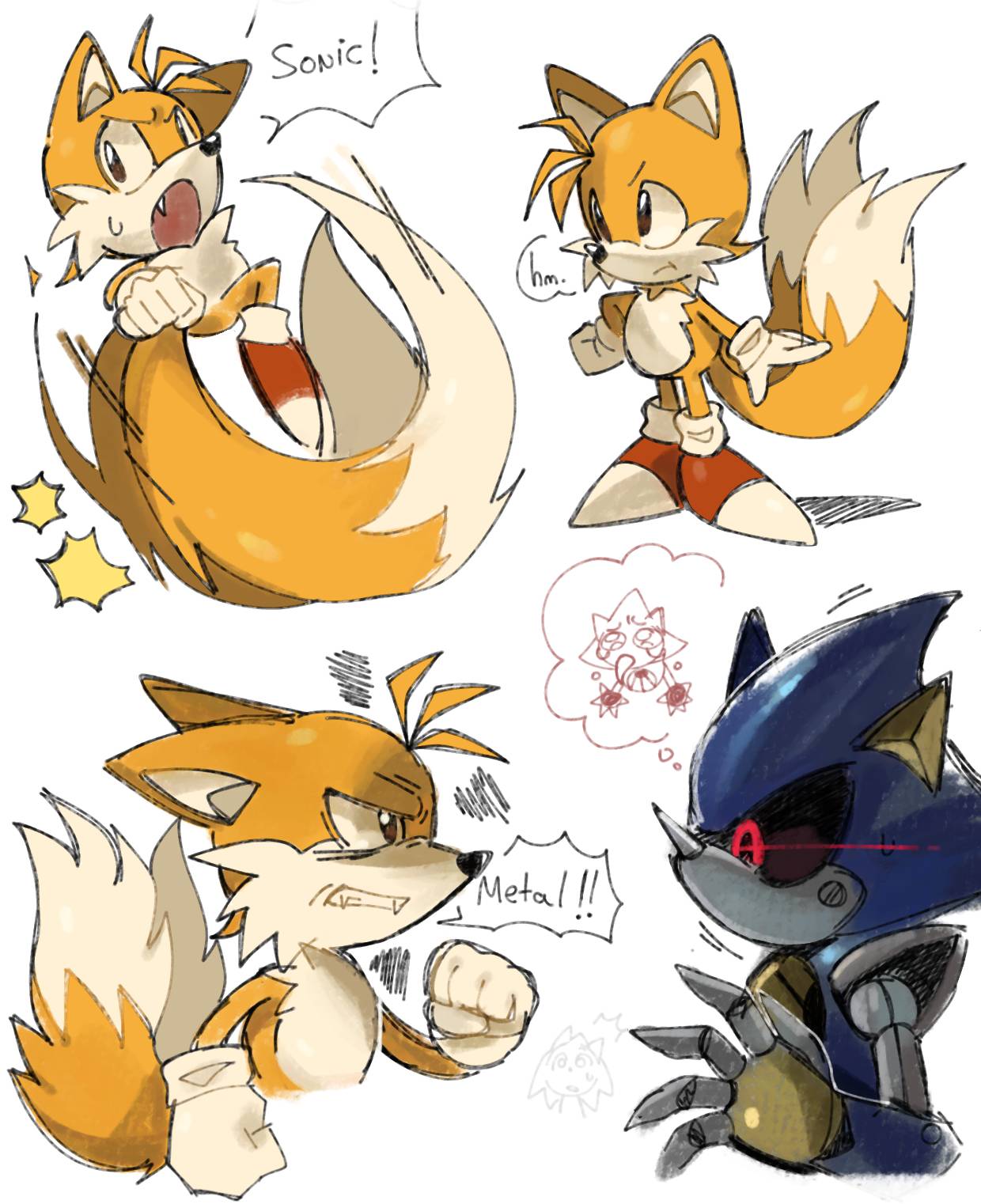 Tails Fall tails by koasku on DeviantArt
