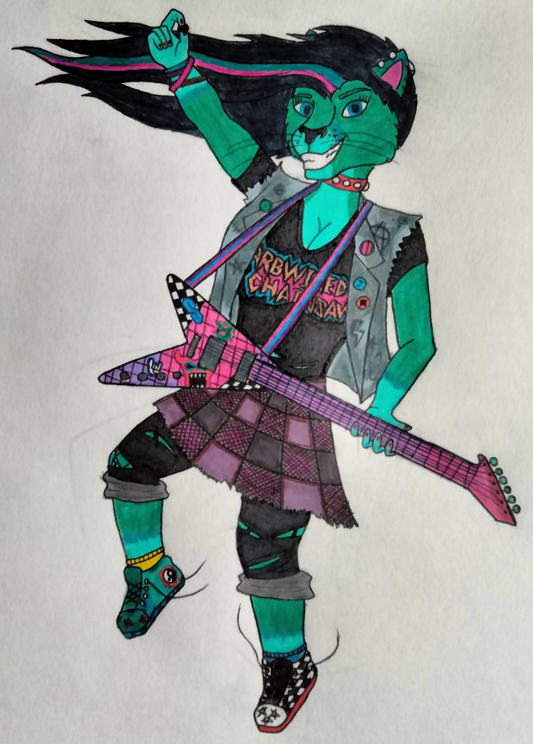 Punk Rock Furry by Joe0joe on DeviantArt