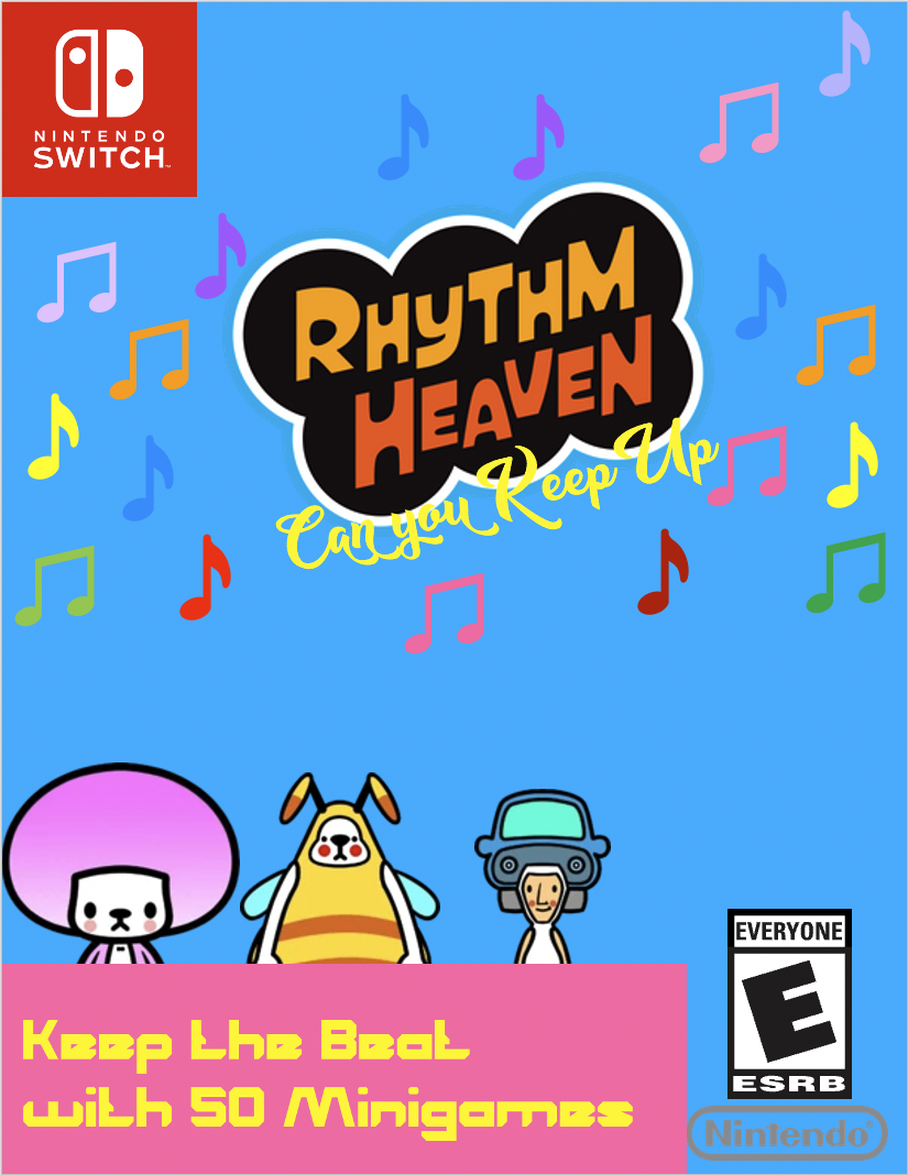Rhythm Heaven Can You Keep Up Case? by Xkrantz on DeviantArt