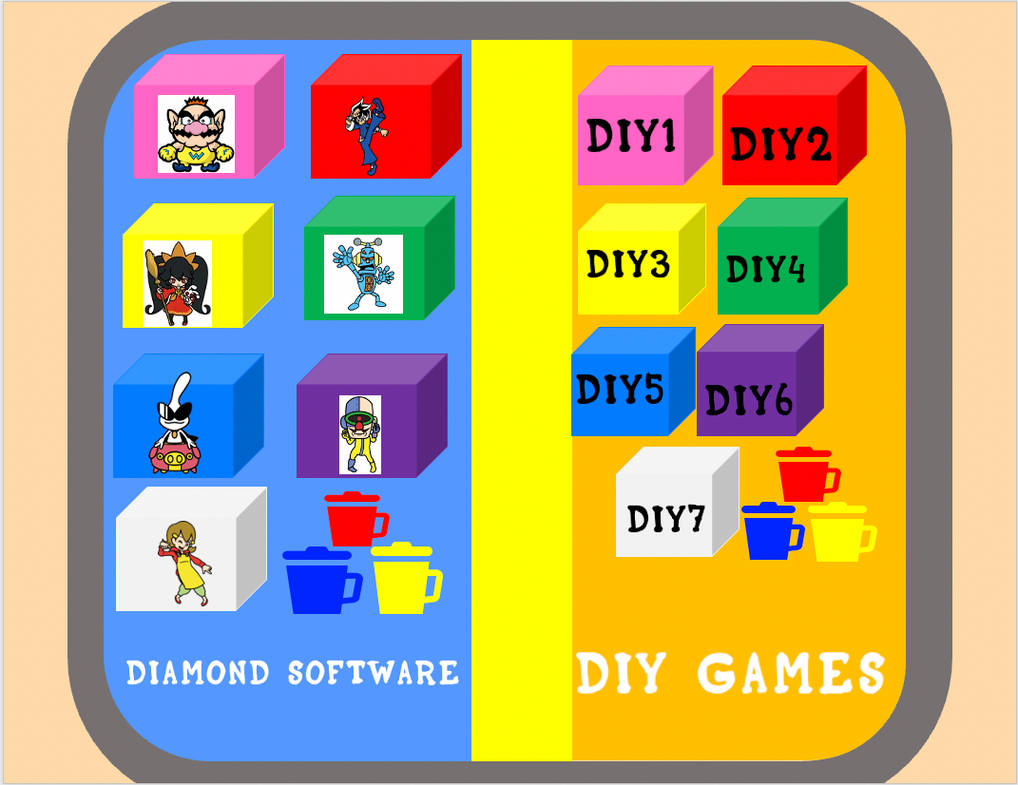 Warioware DIY Let's Make It Again DIY Shop by Xkrantz on DeviantArt