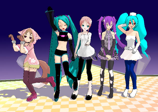 MMD Some models by Heleannor on DeviantArt
