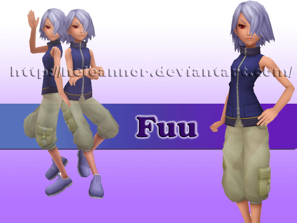 MMD Newcomer-Fuu by Heleannor on DeviantArt