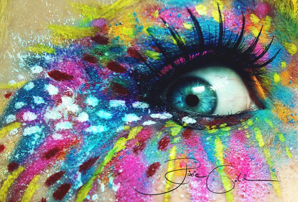 Crazy Artist Make Up