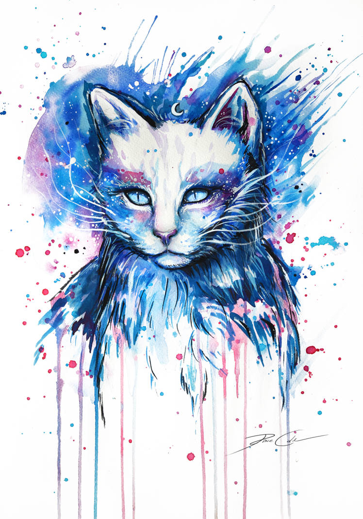 Кошки арты