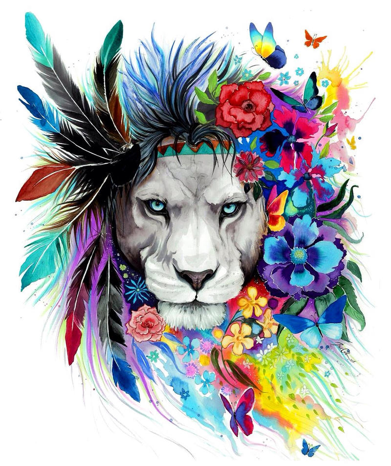 King of the lions by PixieCold