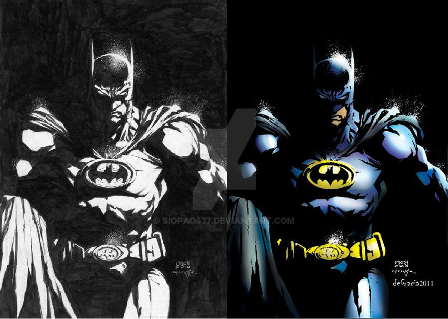 Batman Colored by siopao477 on DeviantArt
