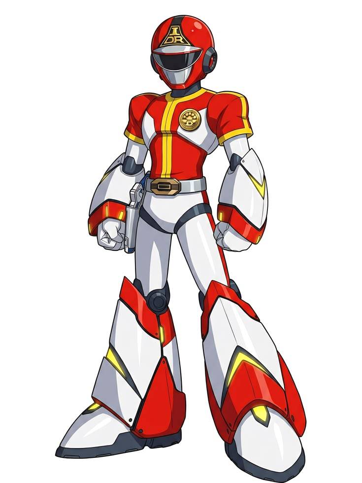 Deviantart Red Armor Dyna Red Armor X by BondKing on DeviantArt
