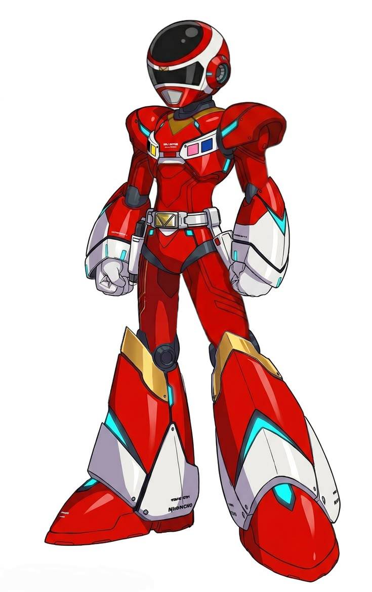Deviantart Red Armor Mega Red Armor X by BondKing on DeviantArt