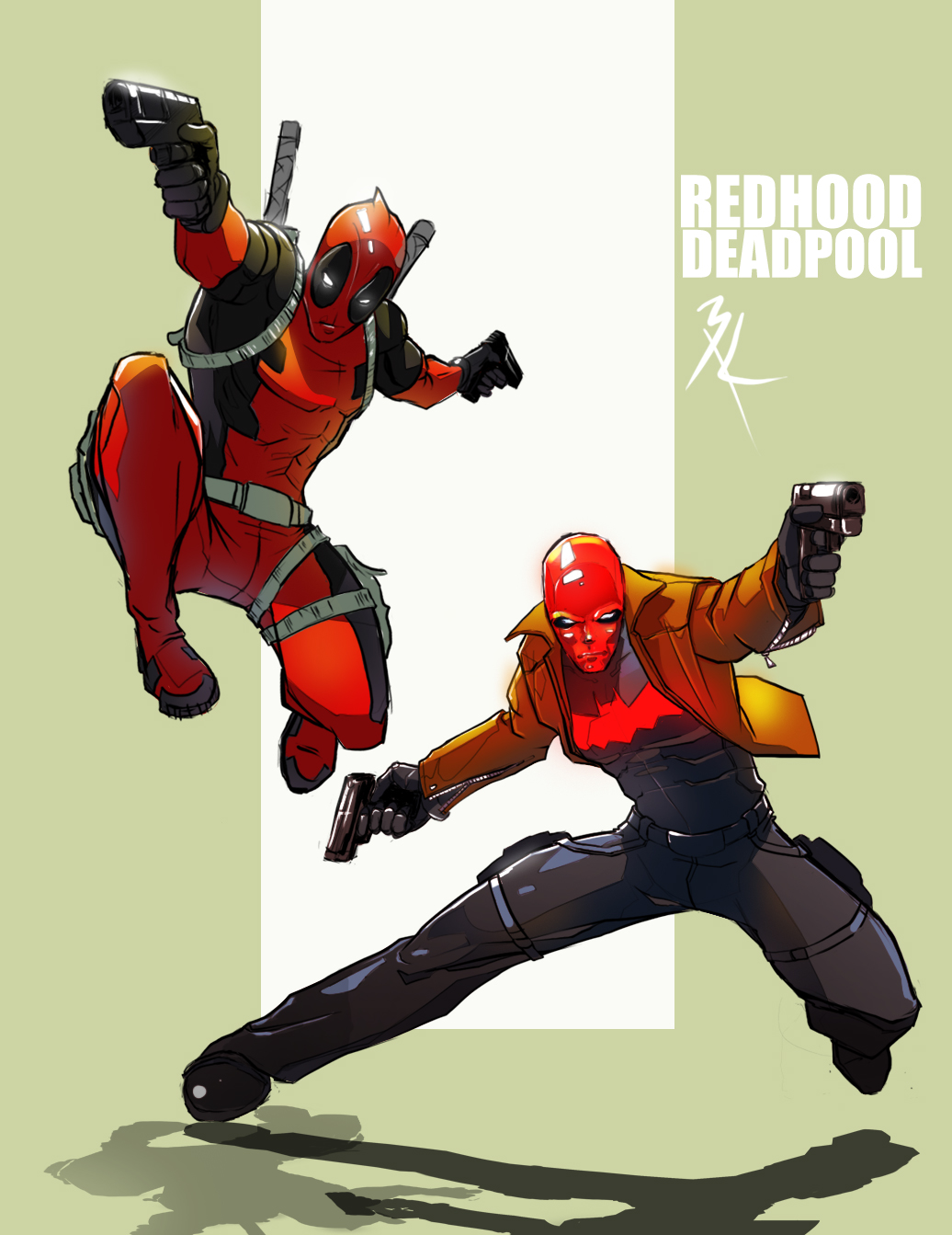 Redhood and Deadpool