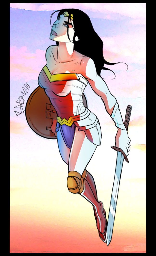 Wonder Woman render 2