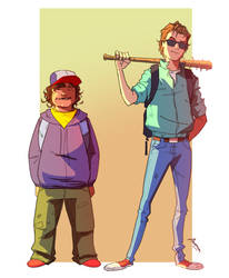 Steve and Dustin