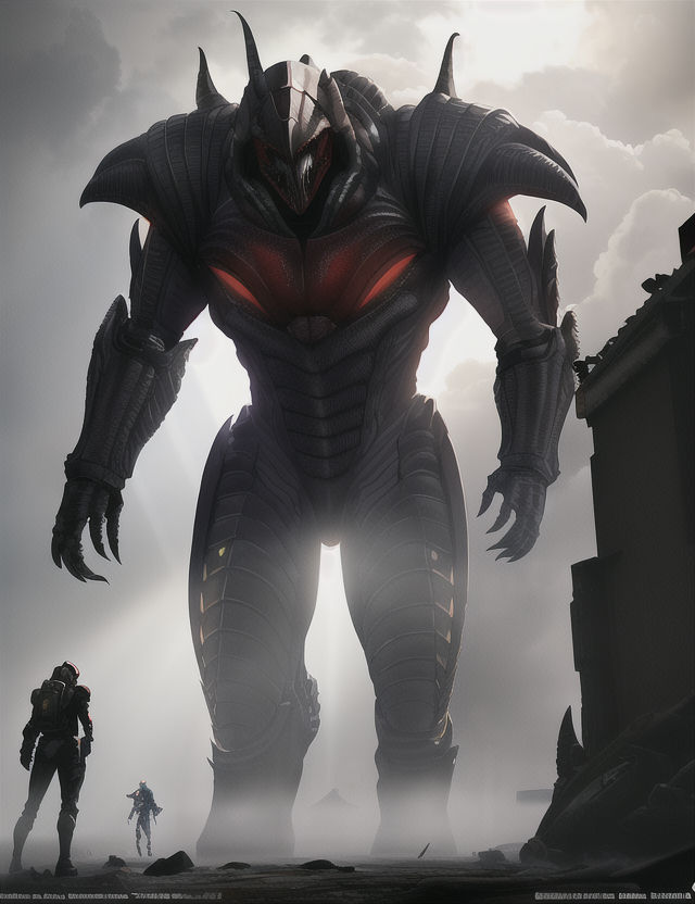 Alien Knight dark alien knight by ShortBread22 on DeviantArt