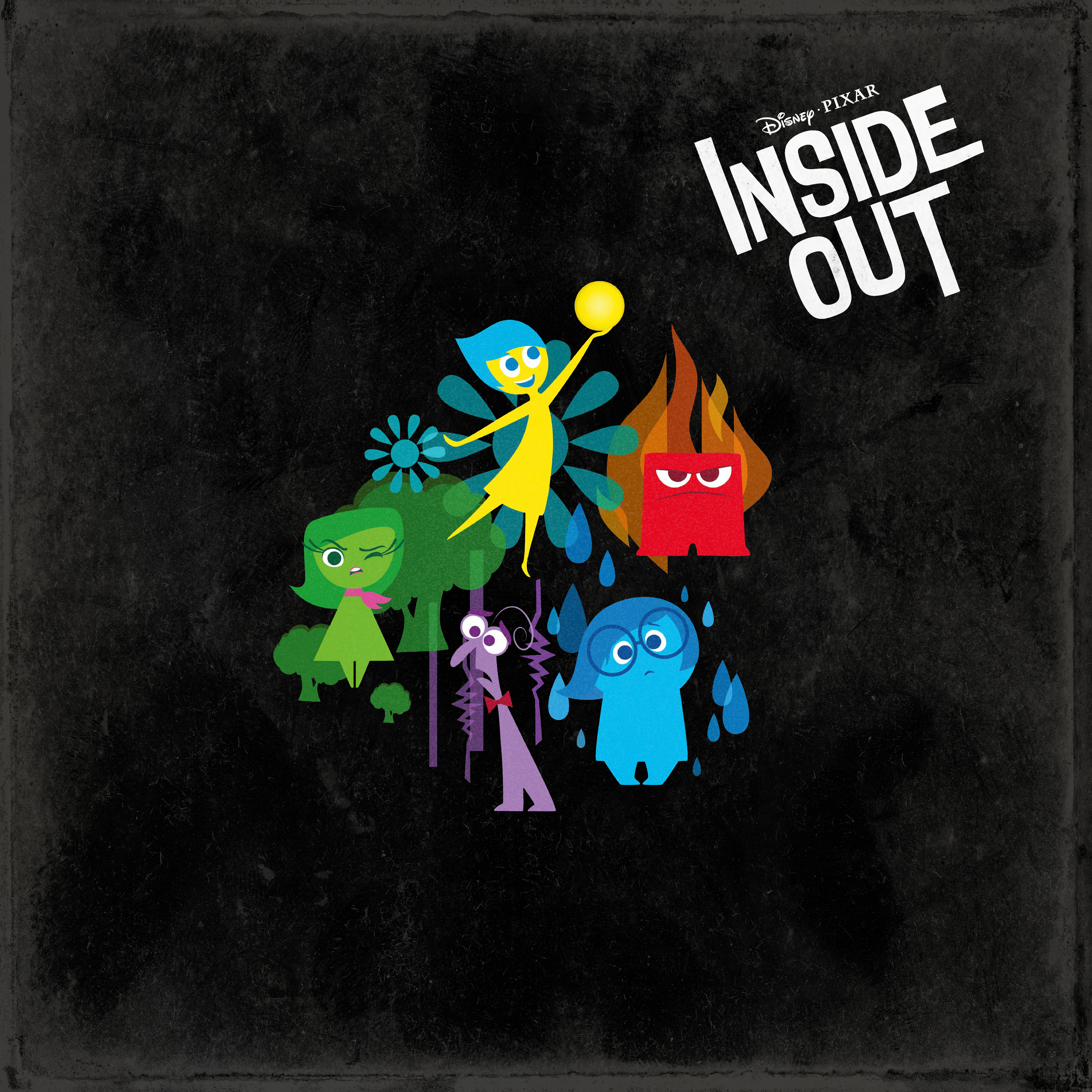 Inside Out OST Custom Cover #6 (Inner Sleeve)