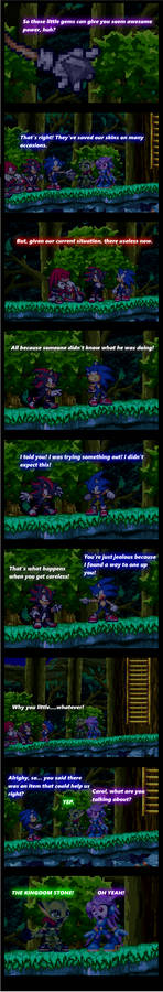 Sonic and Lilac Universal Bonds STRIP 12