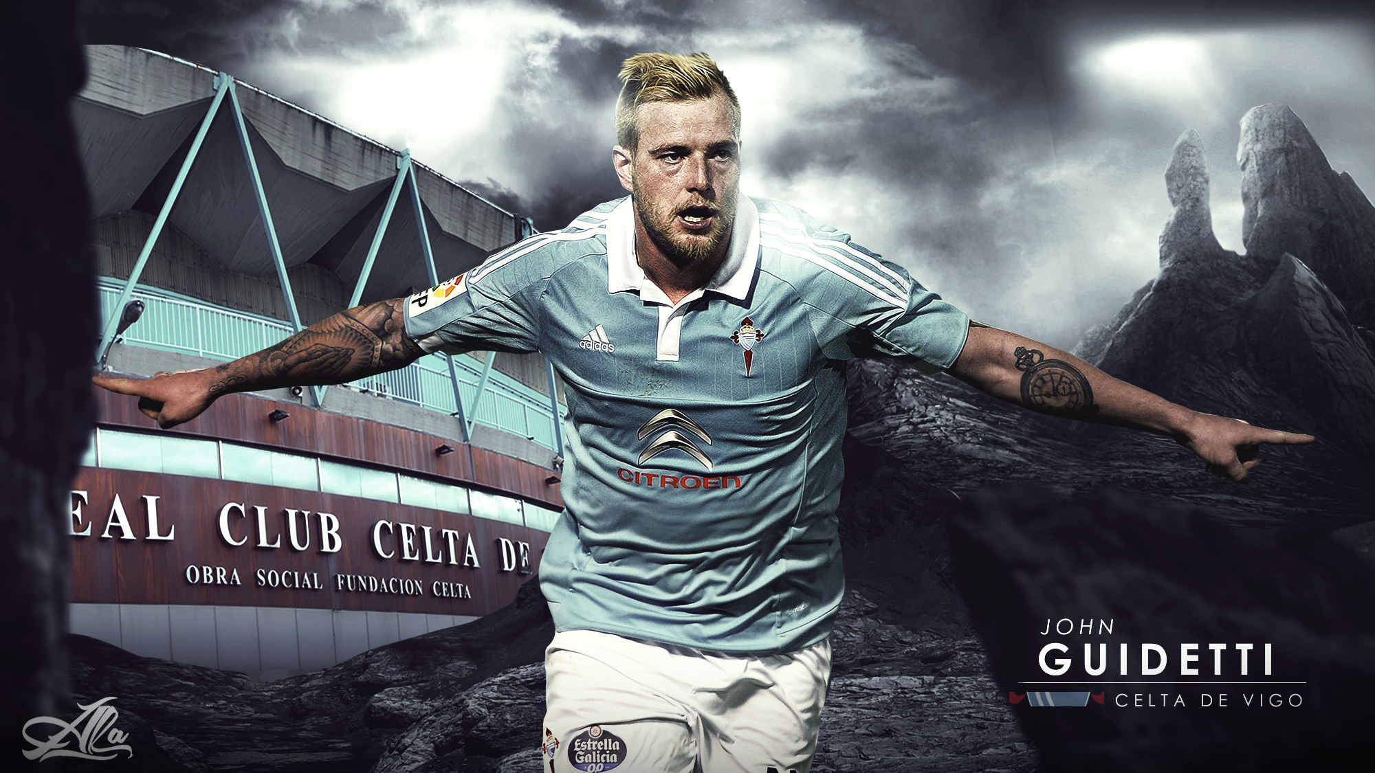 John Guidetti Celta De Vigo 15 16 Wallpaper By Designer Alateewish On Deviantart John Guidetti Celta De Vigo 15 16 Wallpaper By Designer Alateewish On Deviantart