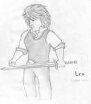 Leo (Hero Fighter sketch) by OverlordHunter