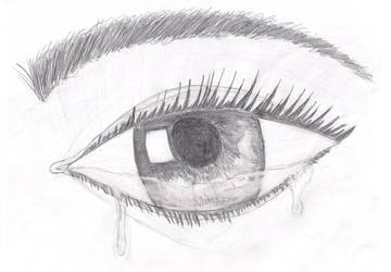 Eye with Tears (sketch)