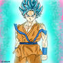 Super saiyan blue Goku from 'Dragon Ball Super'