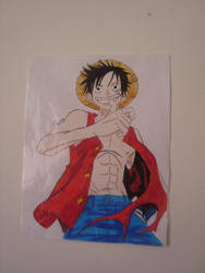 Luffy Colored - One Piece