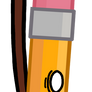 Pencil Choked By Rope