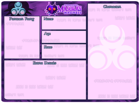 [Majora's Madness] Wisdom Faction Character Sheet