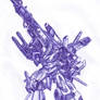Gundam ZZ robot