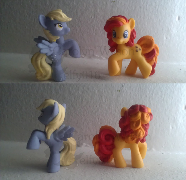 Derpy and Peanut Buckers blindbag repaints MLP:FIM