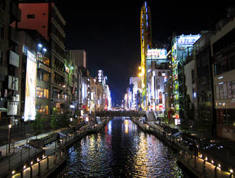 Osaka at Night