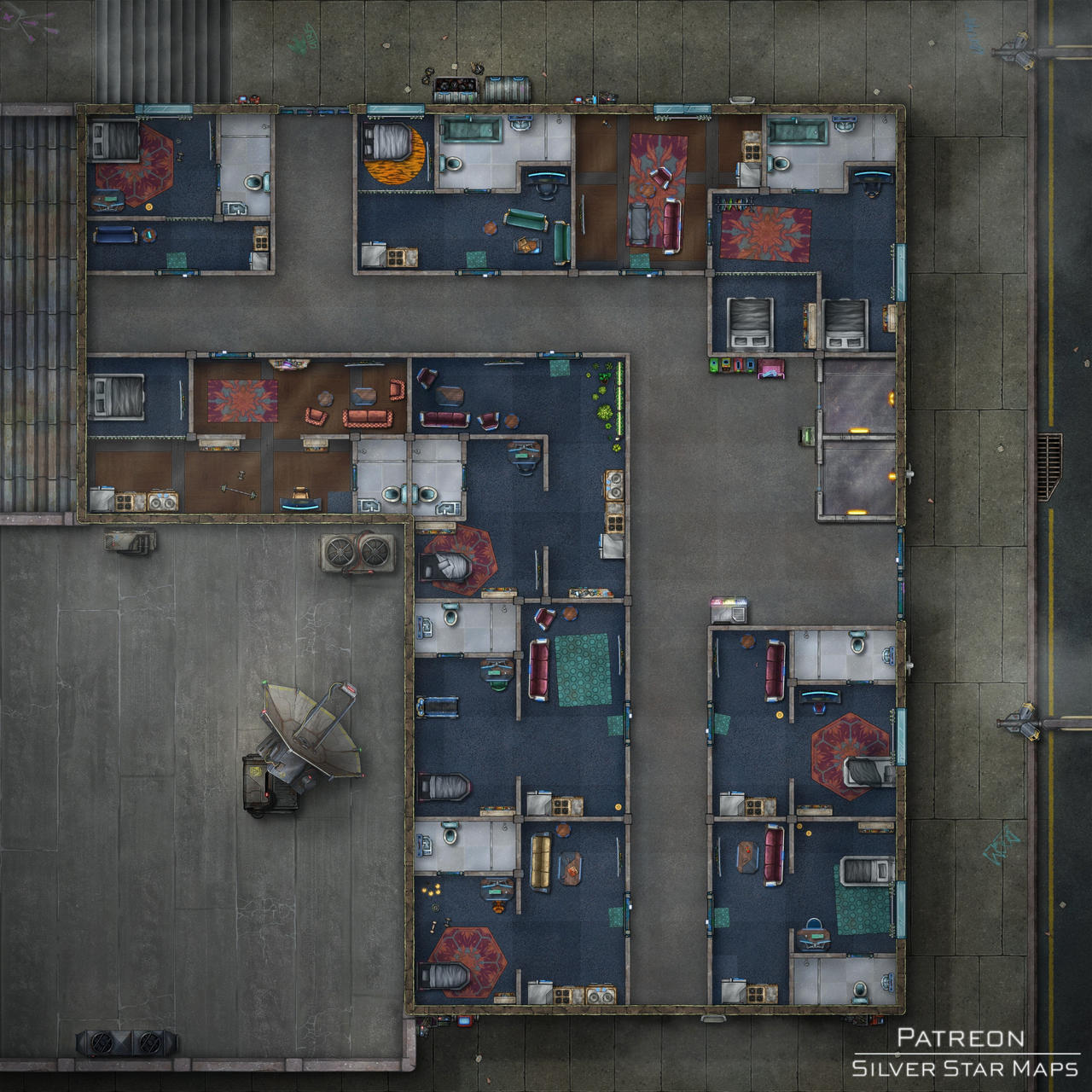 A closer look at Off-Grid Apartments With Private Art Studios